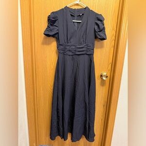 Kohl's Black Detailed Maxi Dress